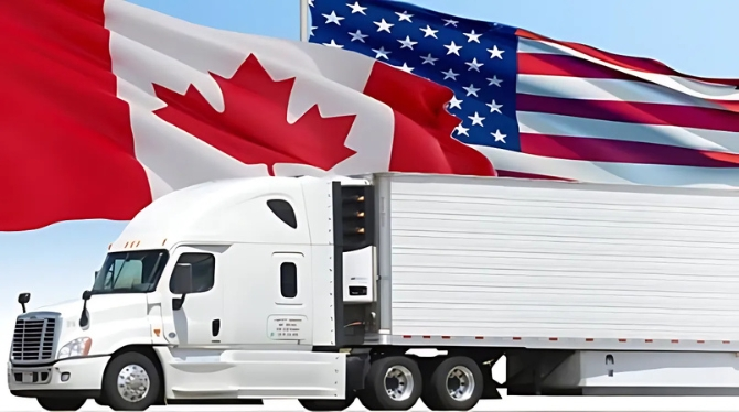 Cross-border transportation between the Canadian and U.S. markets