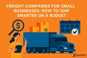 Freight Companies for Small Businesses In Canada: How to Ship Smarter on a Budget
