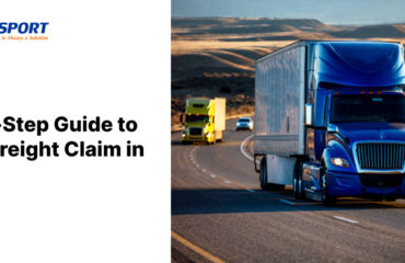 ET Transport truck driving on a highway