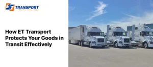 ET Transport dry van fleet