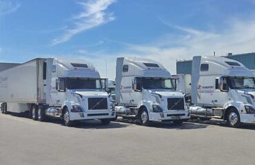 ET Transport's dry van fleet