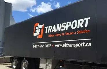ET transports freight in Canada